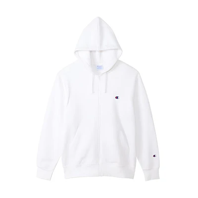 Champion Small C-Logo Zip-Up Hoodie Japan Edition Unisex White C3-Q103-010