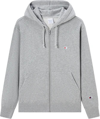 Champion Small C-Logo Zipper Hoodie Unisex Gray Japan Edition C3-Q103-070 Buy Champion Small C-Logo Zipper Hoodie Unisex Gray Japan Edition C3-Q103-070