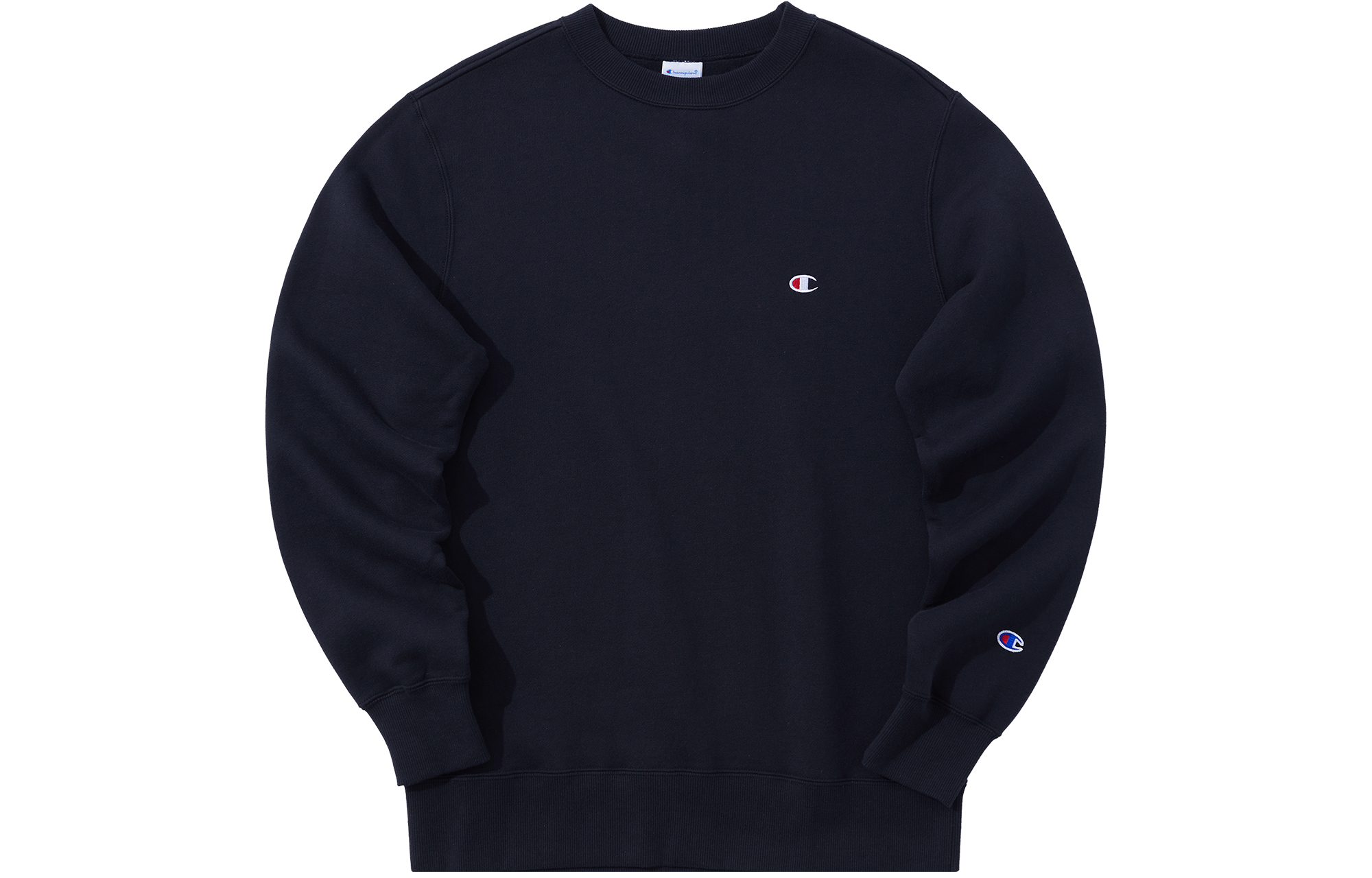 Champion Small C Embroidered Fleece Sweatshirt Japanese Version Unisex Couple Style C3-Q006-3