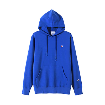Champion Small C Embroidered Logo Pullover Sweatshirt Japan Edition Blue Unisex C3-Q101-327