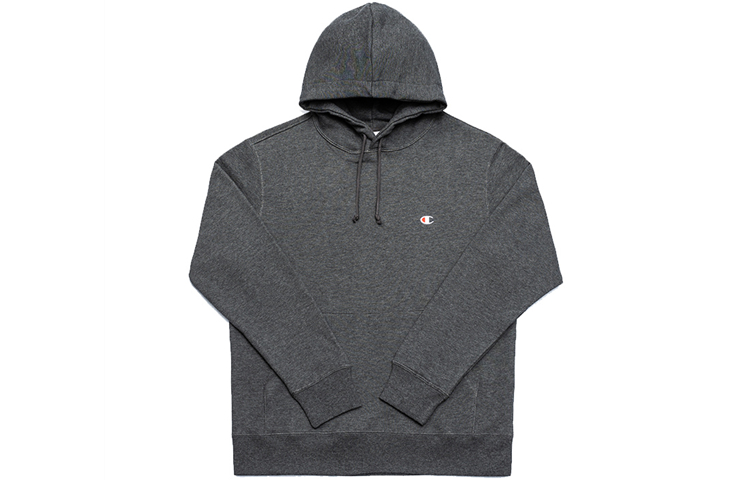 Champion Small C Logo Embroidered Sweatshirt Japan Edition Unisex Gray Gift Idea C3-Q101-C089