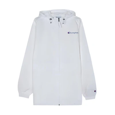 Champion Small Logo Casual Fit Script Jacket Unisex White V1015-549369-045