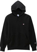 Champion Small Logo Embroidered Pullover Sweatshirt Japan Unisex Black C3-C118BLACK Champion Small Logo Embroidered Pullover Sweatshirt Japan Unisex Black C3-C118BLACK