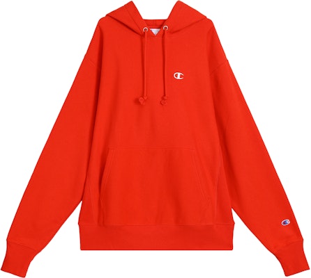 Champion Small Logo Hoodie Unisex Red (US Version) GF68-Y06145-W3J Buy Champion Small Logo Hoodie Unisex Red (US Version) GF68-Y06145-W3J