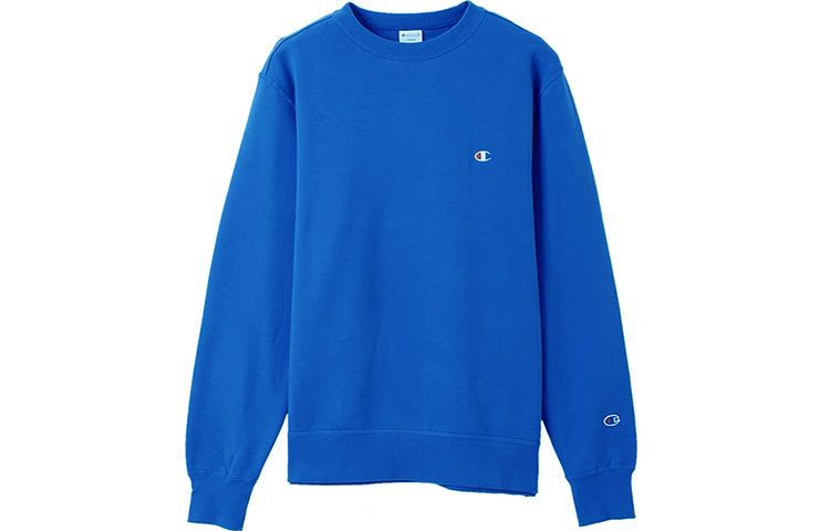 Champion Small Logo Pullover Sweatshirt Japan Edition Unisex Blue C3-Q001-327