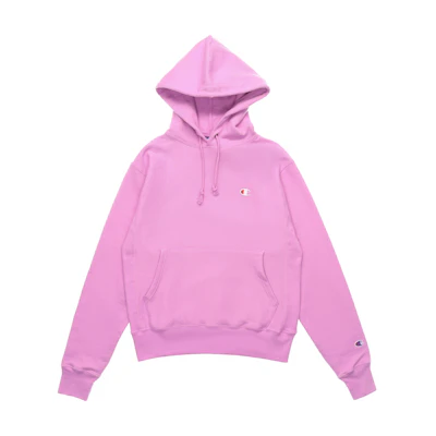 Champion Small Logo Tag Pullover Hoodie Unisex Purple Pink (US Version) GF68-Y06145-6