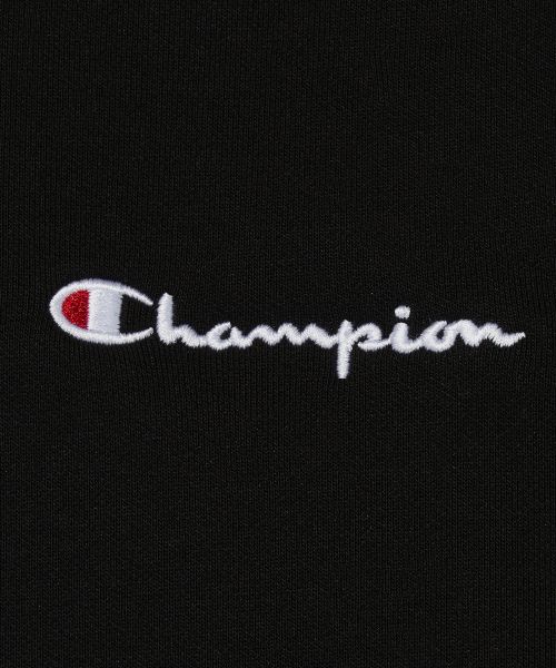 Purchase Champion 小型草寫 Logo 圓領大學T 黑色 CKTS5ES44BK