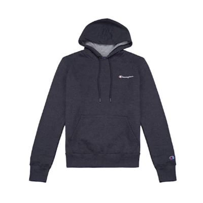 Champion Small Script Logo Fleece Pullover Hoodie Dark Grey (Unisex Winter Edition) GF89H-Y08160-G61