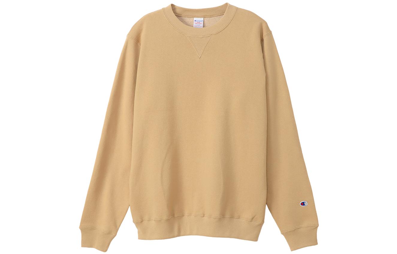 Champion Solid Color Crewneck Pullover Sweatshirt C5-P001