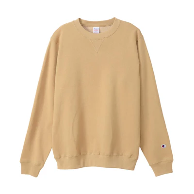 Champion Solid Color Crewneck Pullover Sweatshirt C5-P001
