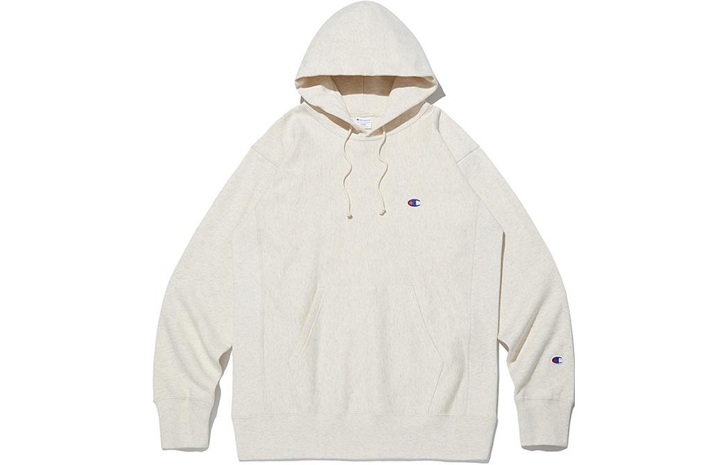 Champion Solid Color Hoodie Cream CKTS3F502CR