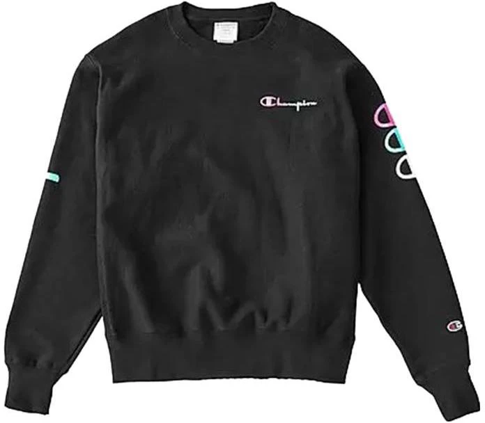champion-solid-color-logo-crewneck-pullover-sweatshirt-men-s-black-long-sleeve-gf-70-y0-8299-bkc