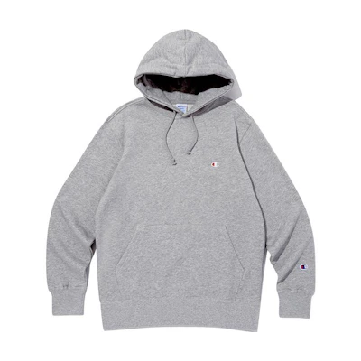 Champion Solid Color Pullover Hoodie Long Sleeve CKTS3F501G2