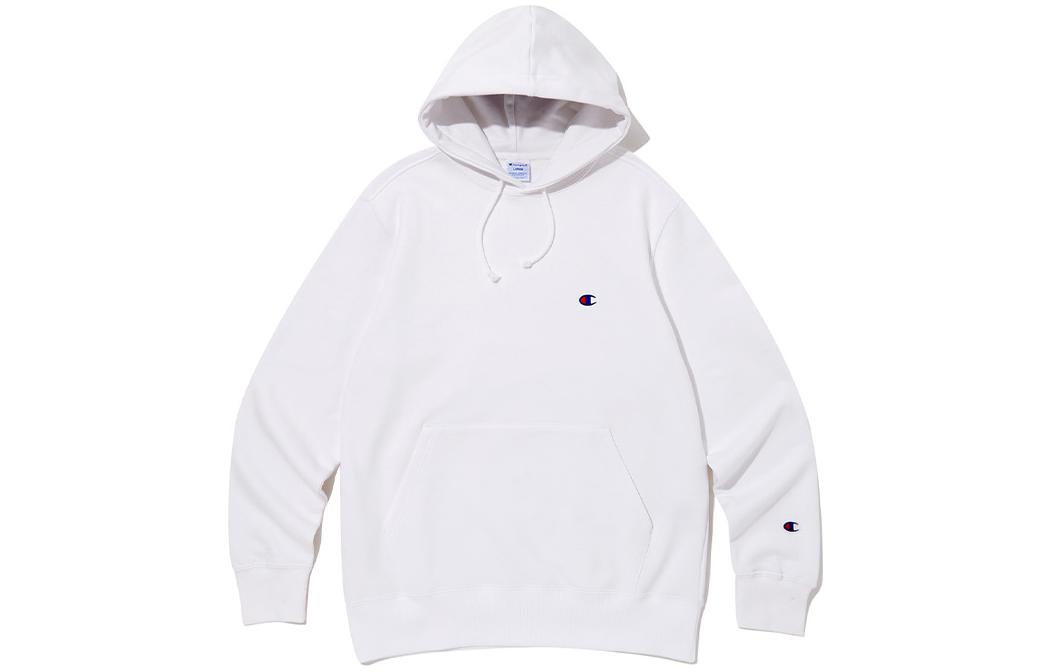 Champion Solid Color Pullover Hoodie White CKTS3F501WT