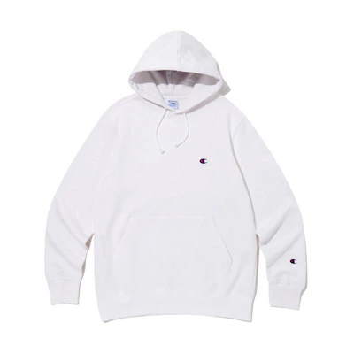 Champion Solid Color Pullover Hoodie White CKTS3F501WT