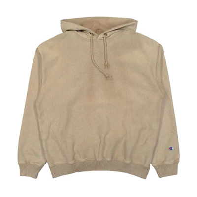 Champion Solid Color Pullover Hoodie with Logo 217240FMS008