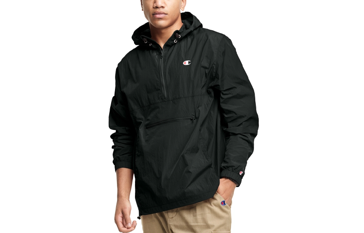 Champion Solid Color Zip Hoodie US Version Unisex Style V6143-586454