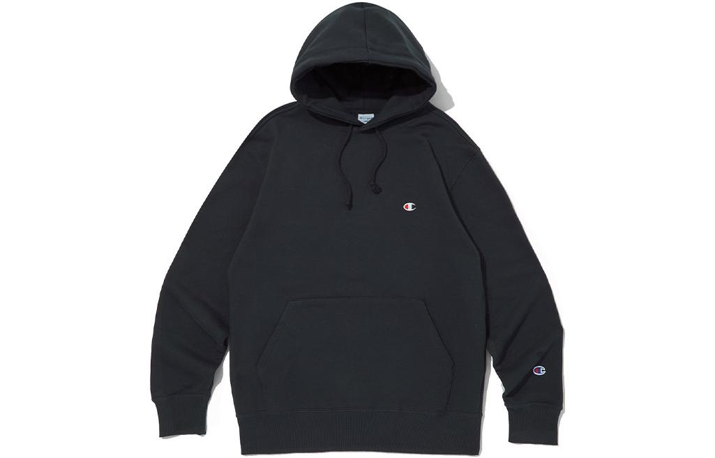 Champion Solid Navy Blue Pullover Hoodie CKTS3F501N2