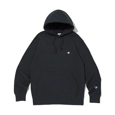 Champion Solid Navy Blue Pullover Hoodie CKTS3F501N2