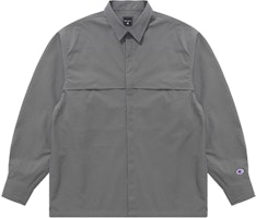 Champion SS22 Black Edition Loose Fit Casual Solid Long Sleeve Shirt Unisex Japan. C3-V416 Champion SS22 Black Edition Loose Fit Casual Solid Long Sleeve Shirt Unisex Japan. C3-V416