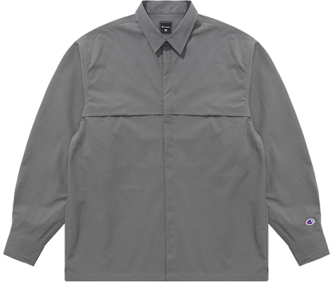 Champion SS22 黑色版寬鬆休閒純色長袖襯衫 男女款 日本版式。 C3-V416 Order Champion SS22 黑色版寬鬆休閒純色長袖襯衫 男女款 日本版式。 C3-V416