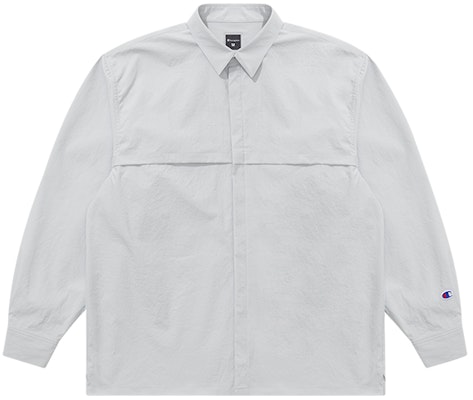 Champion SS22 黑色版寬鬆休閒純色長袖襯衫 男女款 日本版式。 C3-V416 Shop Champion SS22 黑色版寬鬆休閒純色長袖襯衫 男女款 日本版式。 C3-V416