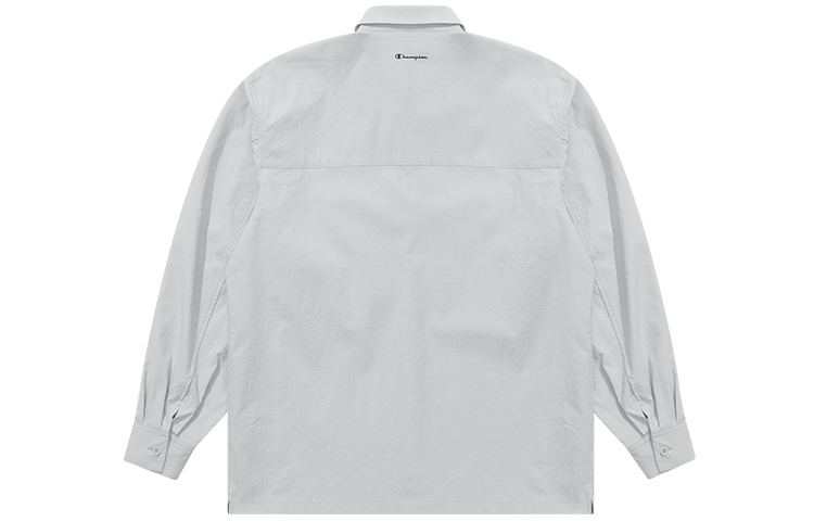 Purchase Champion SS22 黑色版寬鬆休閒純色長袖襯衫 男女款 日本版式。 C3-V416