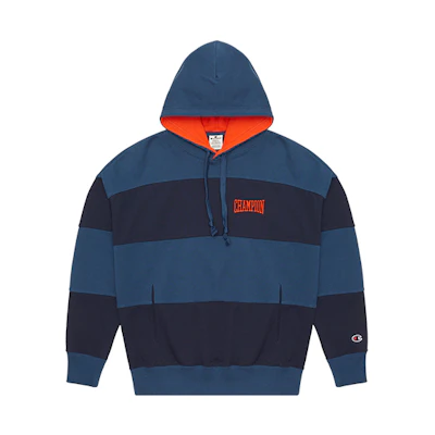 Champion SS22 Striped Stitch Script Logo Casual Sweatshirt Unisex EM-VSW16-22