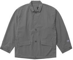 Champion SS22 Unisex Lightweight Button-Up Collar Jacket - Gift Recommendation C3-V607 Champion SS22 Unisex Lightweight Button-Up Collar Jacket - Gift Recommendation C3-V607