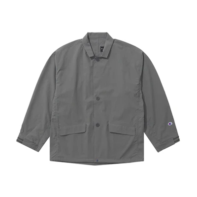 Champion SS22 Unisex Lightweight Button-Up Collar Jacket - Gift Recommendation C3-V607