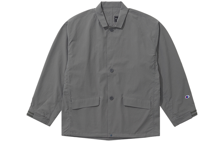 Order Champion SS22 Unisex Lightweight Button-Up Collar Jacket - Gift Recommendation C3-V607