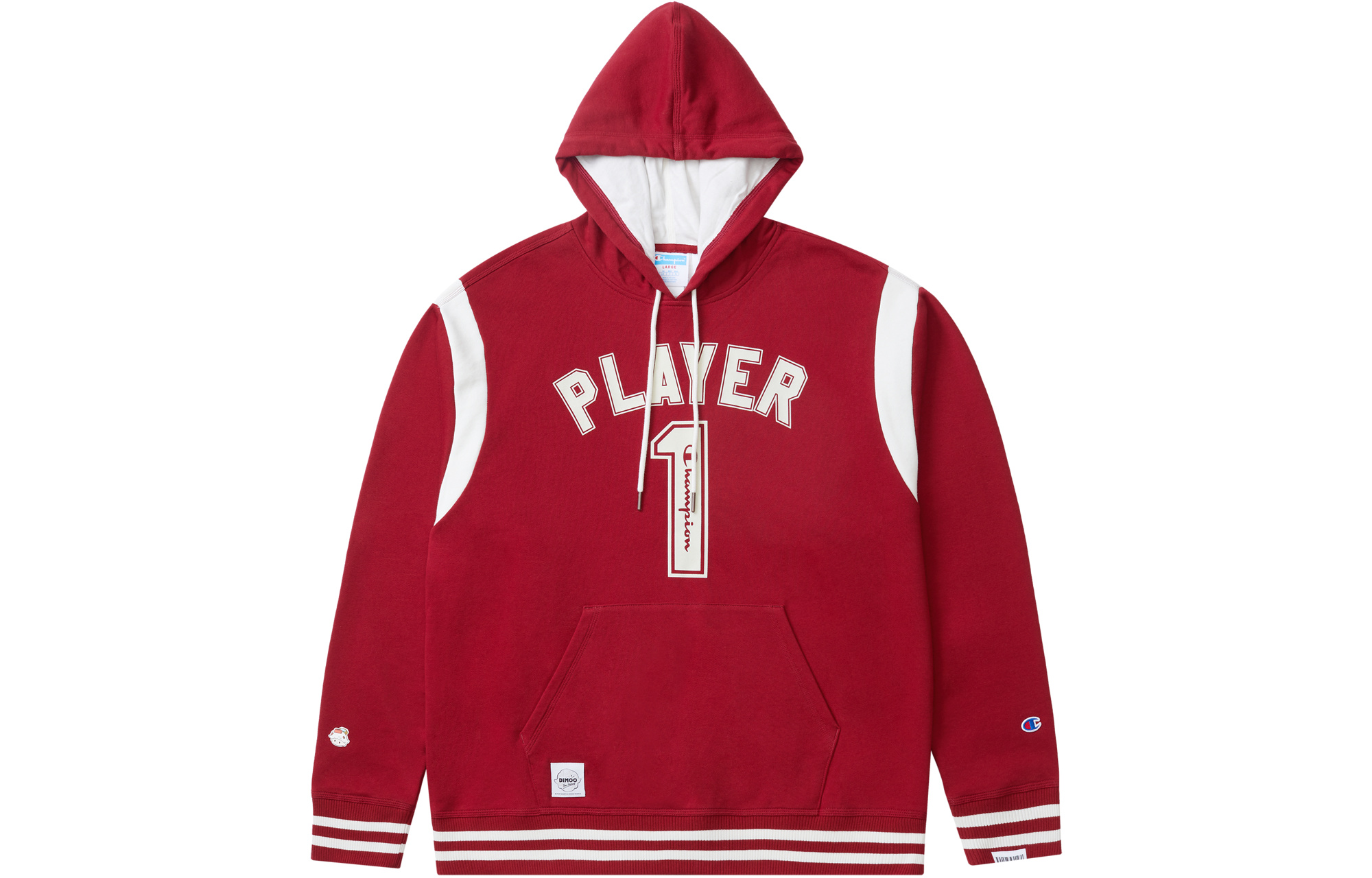 Champion SS23 Casual Oversized Hoodie with Script Logo Graphic - Unisex US Edition UM-XSW01