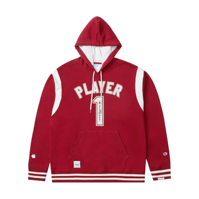Champion SS23 Casual Oversized Hoodie with Script Logo Graphic - Unisex US Edition UM-XSW01