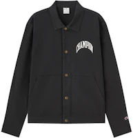 Champion SS23 Oversized Logo Print Casual Sports Jacket Black Unisex EM-XOT03 Champion SS23 Oversized Logo Print Casual Sports Jacket Black Unisex EM-XOT03