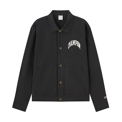 Champion SS23 Oversized Logo Print Casual Sports Jacket Black Unisex EM-XOT03