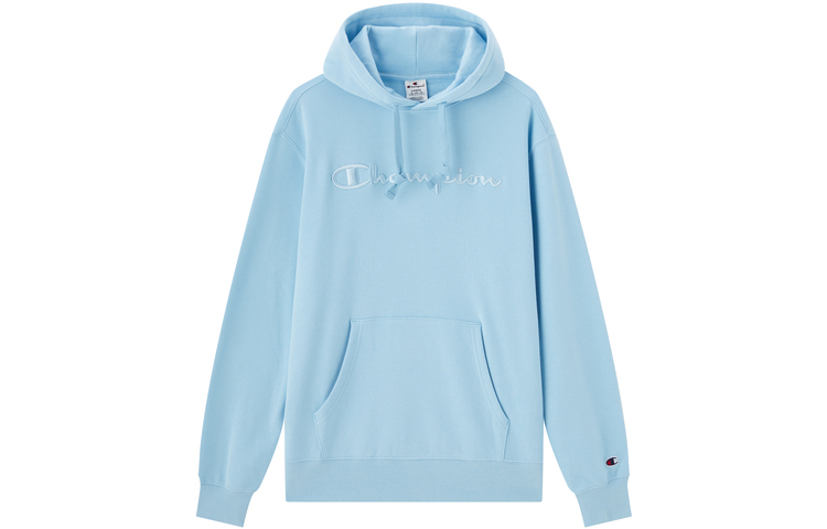 Champion SS23 Solid Color Embroidered Script Logo Hoodie Unisex European Fit EM-XSW02