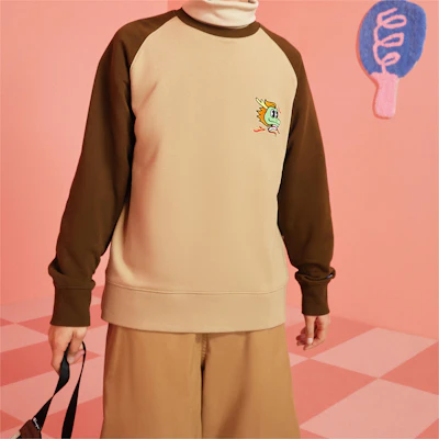 Champion SS24 Back Logo Little Dragon Crewneck Sweatshirt Unisex U4ASWUU32 8