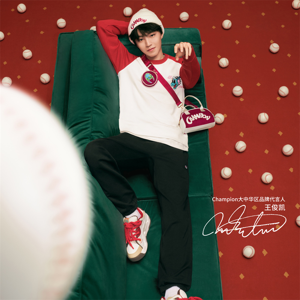 Shop Champion SS24 Back Logo Little Dragon Crewneck Sweatshirt Unisex U4ASWUU32