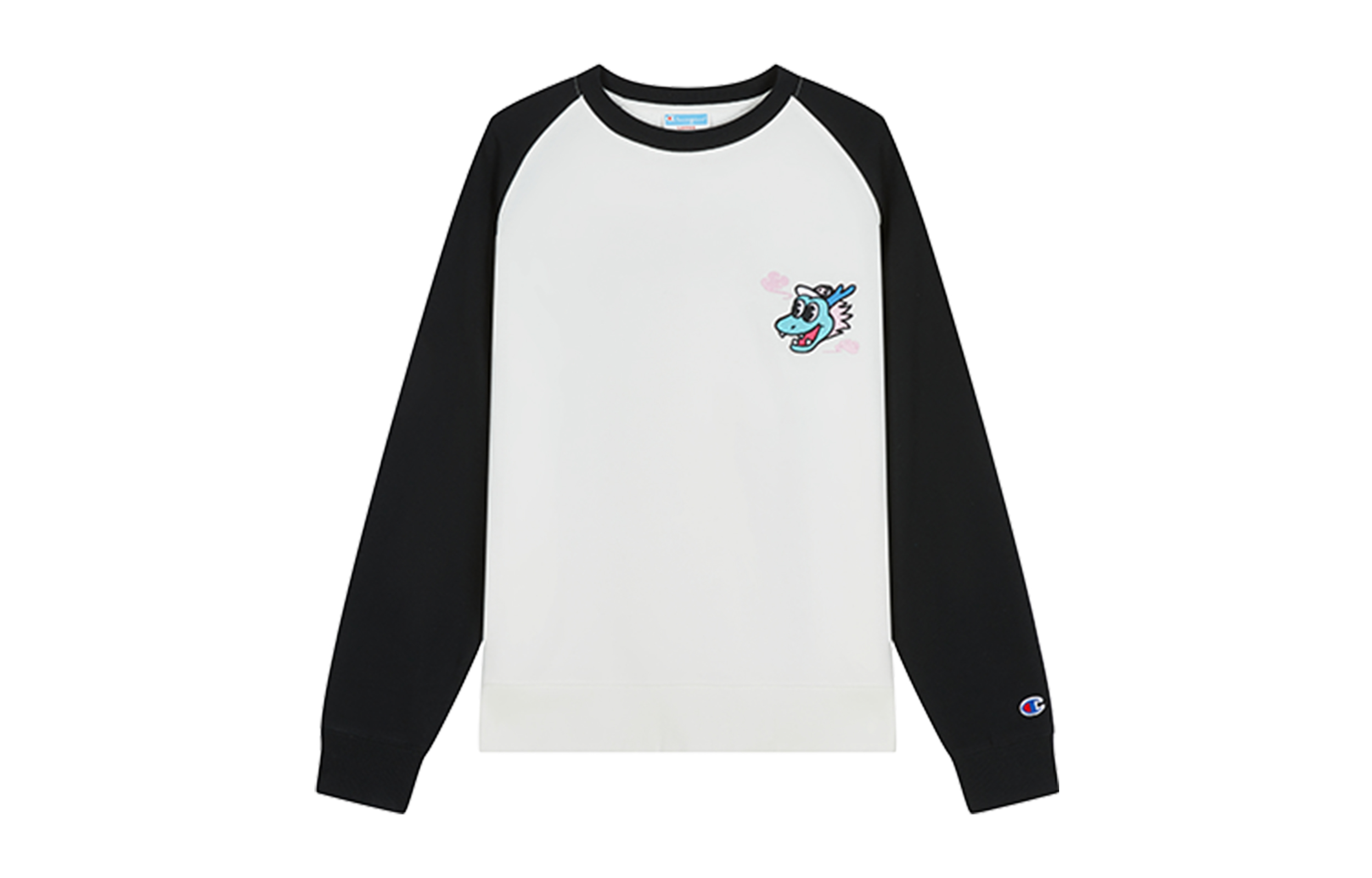 Cheap Champion SS24 Back Logo Little Dragon Crewneck Sweatshirt Unisex U4ASWUU32