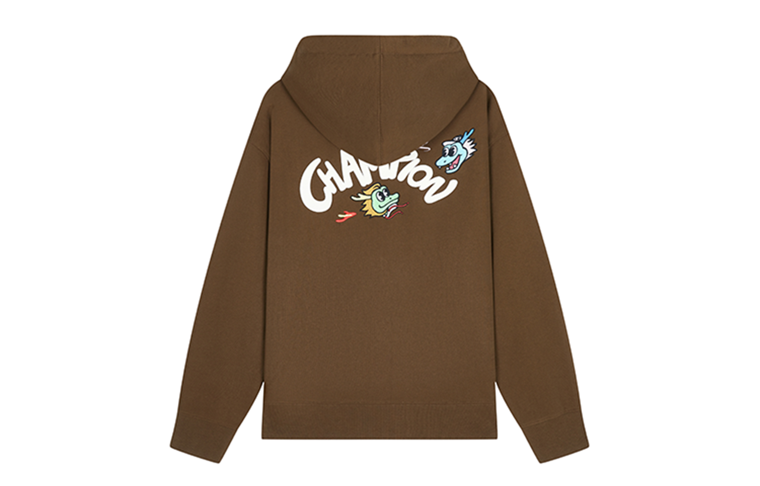 Sizing Champion SS24 Cartoon Logo Zip-Up Hoodie - Dragon Series Unisex US Edition U4ASWUU85