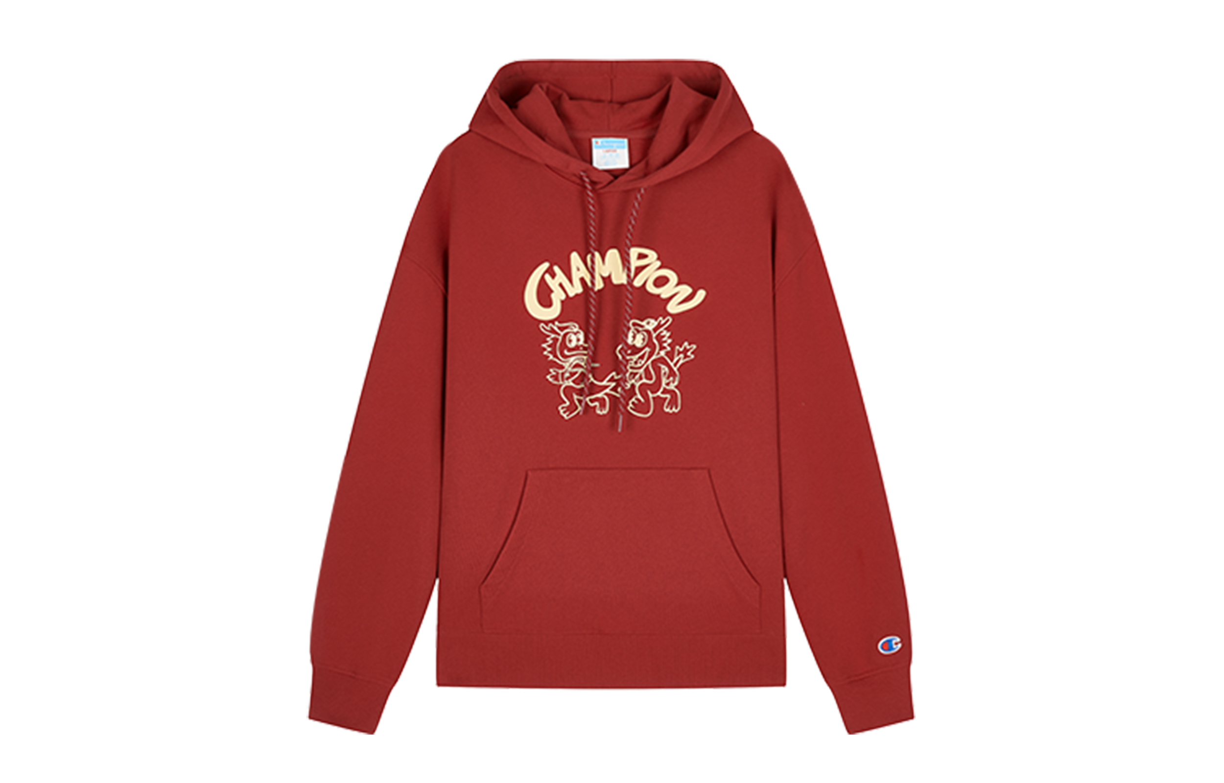 Order Champion SS24 Dragon Series Script Logo Pullover Hoodie Unisex US Version U4ASWUU45