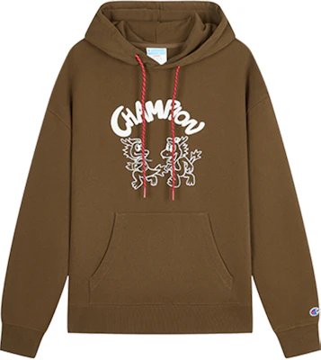 Champion SS24 Dragon Series Script Logo Pullover Hoodie Unisex US Version U4ASWUU45 Cheap Champion SS24 Dragon Series Script Logo Pullover Hoodie Unisex US Version U4ASWUU45