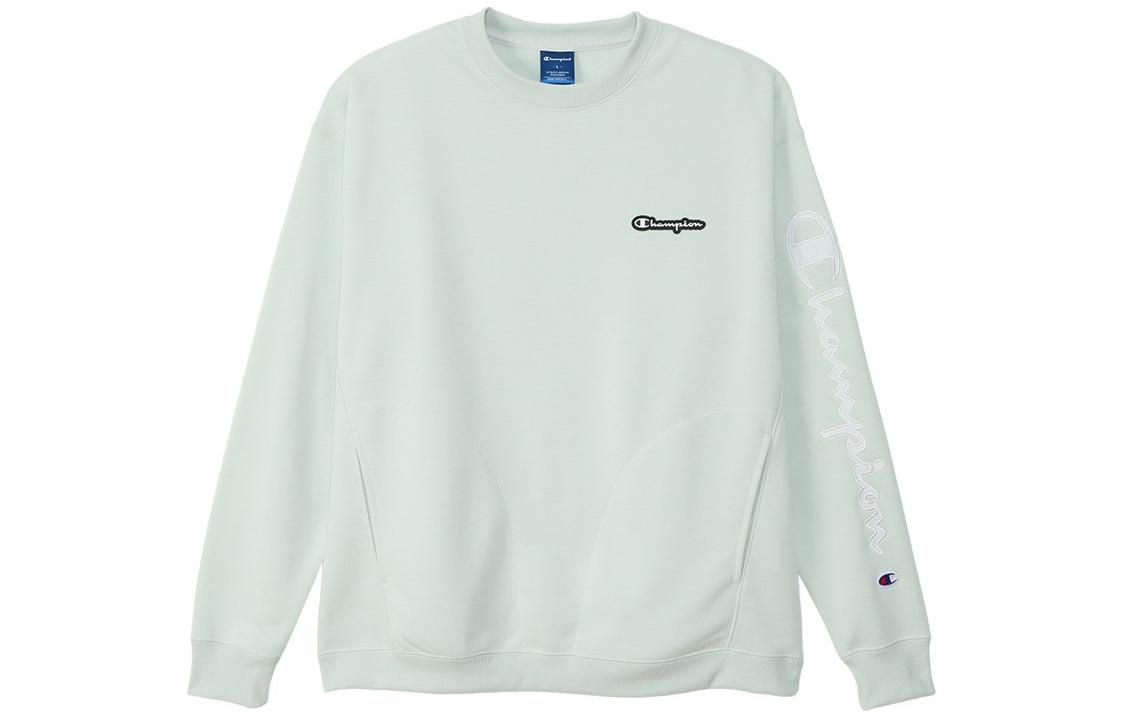 Champion SS24 Printed Logo Crewneck Pullover Long Sleeve Sweatshirt Men C3-ZS002