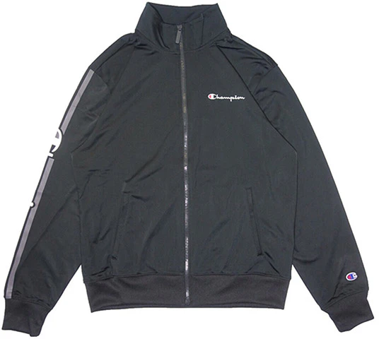 champion-striped-retro-script-track-jacket-unisex-black-us-version-v3391-550318-003