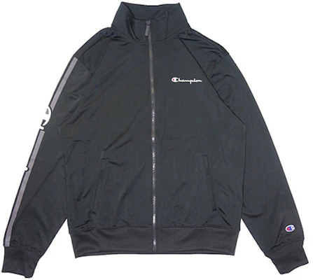 Chaqueta Deportiva Unisex Negra Champion Retro con Rayas y Logo Clásico (Versión US) V3391-550318-003 Buy Chaqueta Deportiva Unisex Negra Champion Retro con Rayas y Logo Clásico (Versión US) V3391-550318-003