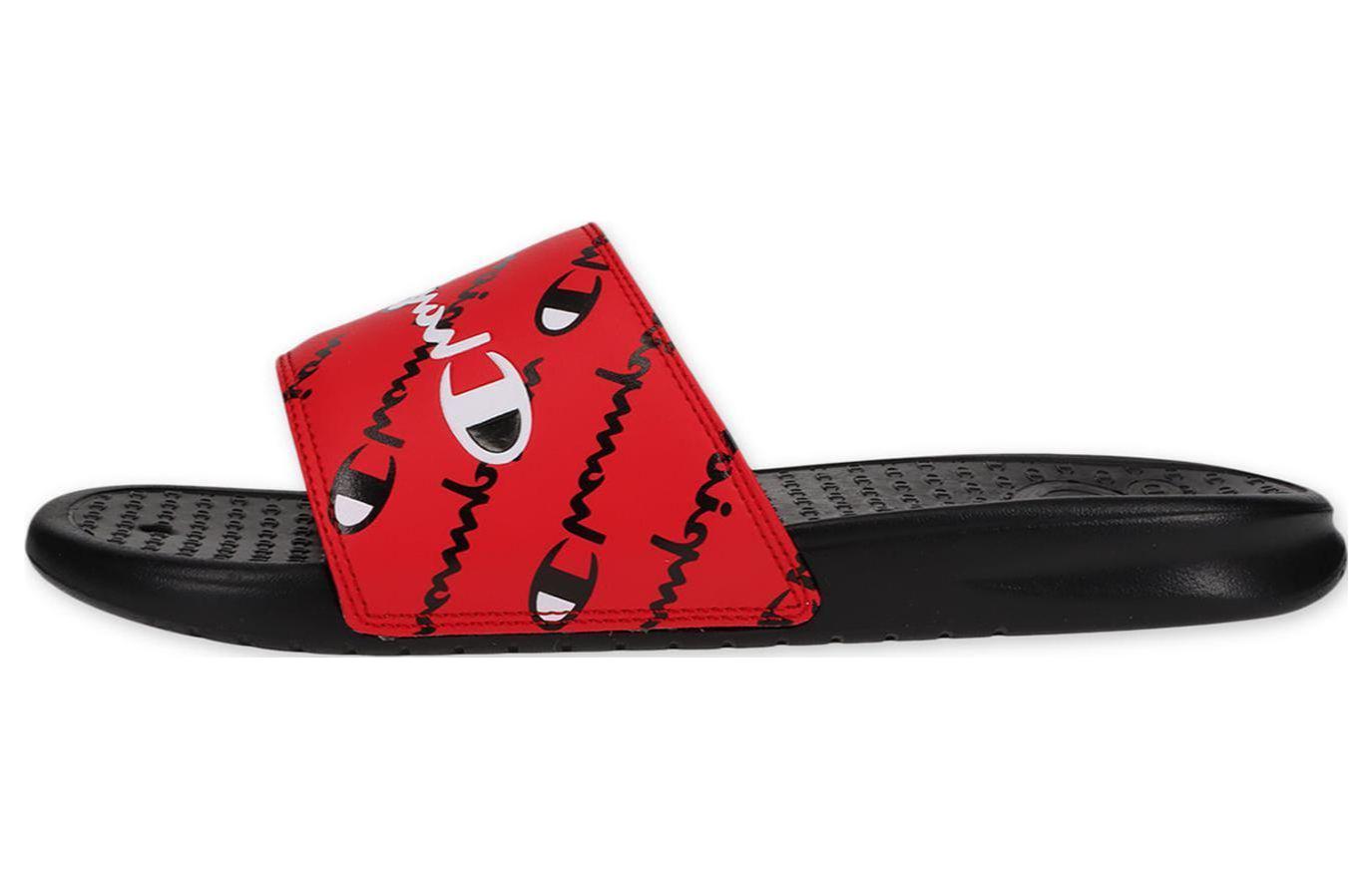 Champion Super Slide Split 'Black Red'