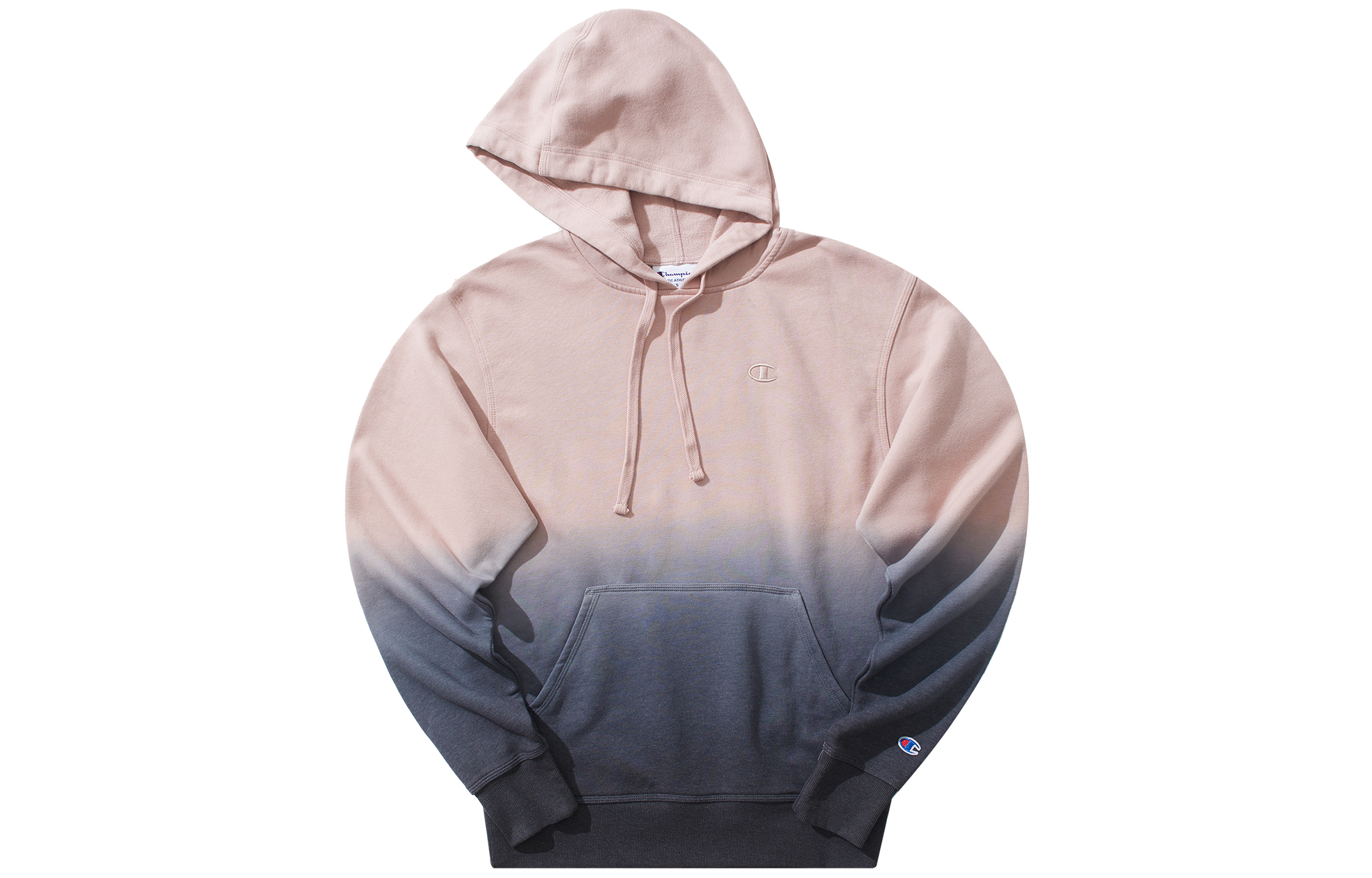 Cheap Champion Tie-Dye Embroidered Logo Pullover Sweatshirt Unisex Couple Style UM-USW76