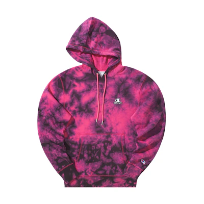 Champion Tie-Dye Sweatshirt with Embroidered Logo Unisex UM-USW71