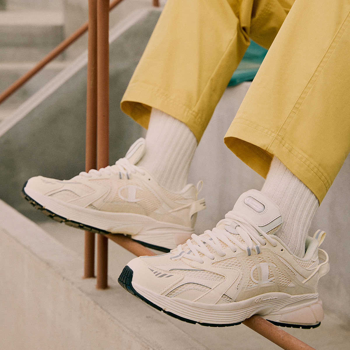 Champion Time Racer 'Retro Sports Series - Simple Logo White' 圖 6