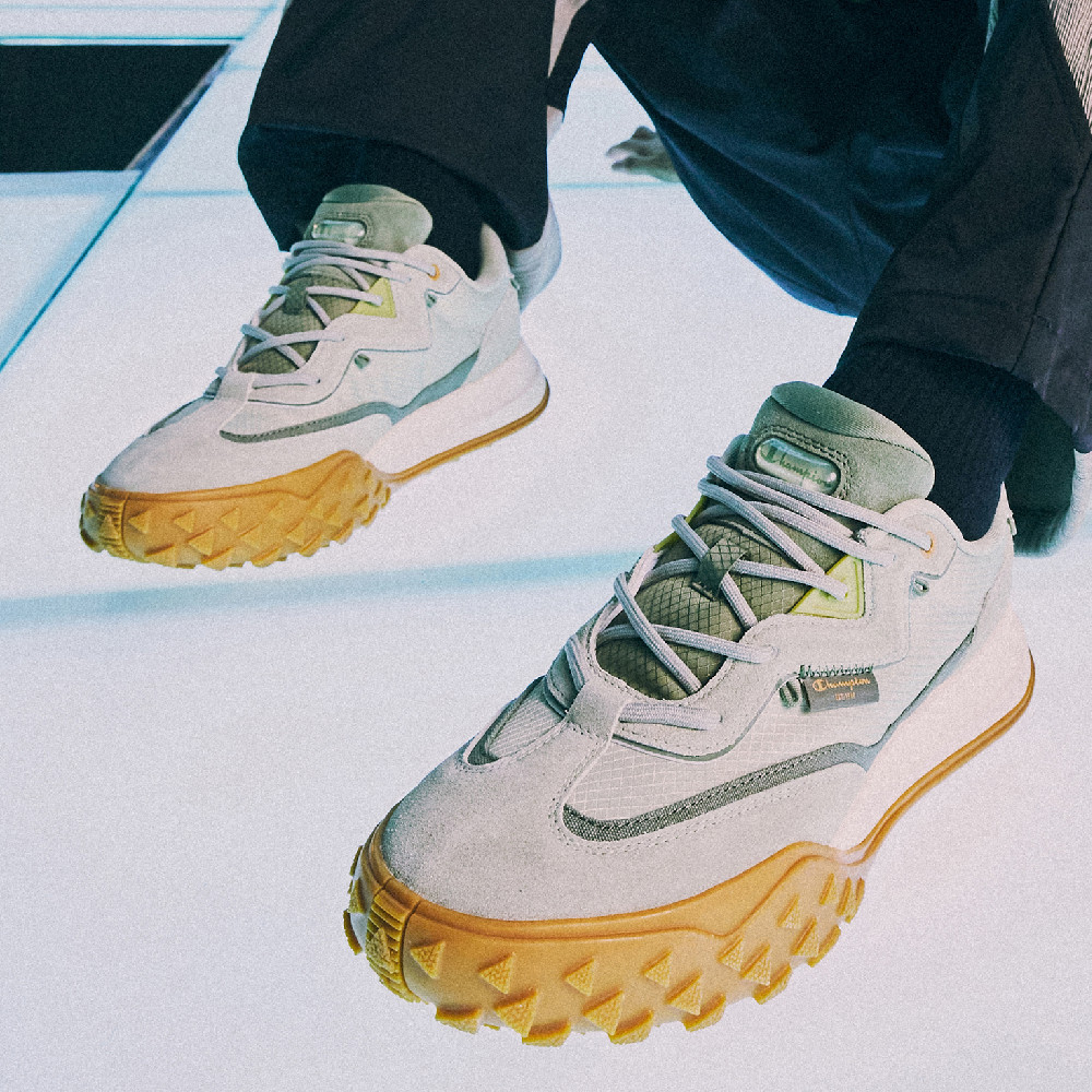 Champion Tracer 220 Retro Sports 'Green Patchwork' 圖 7